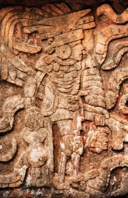 Mayan carvings