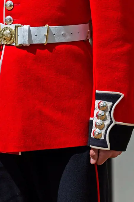 UK, London, Midsection of Honor Guard