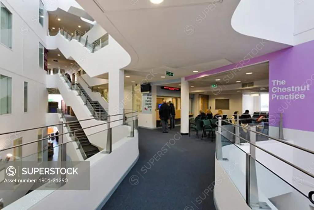 HEART OF HOUNSLOW - CENTRE FOR HEALTH, 92 BATH ROAD, HOUNSLOW, MIDDLESEX, UNITED KINGDOM, CONCOURSE AT UPPER LEVEL, PENOYRE AND PRASAD