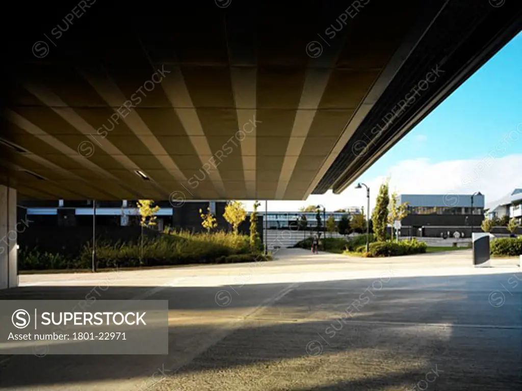MPAM, UNIVERSITY CAMPUS, NEWCASTLE, NORTHUMBERLAND, UNITED KINGDOM, SECTIONAL VIEW OF UNDERCROFT, RMJM