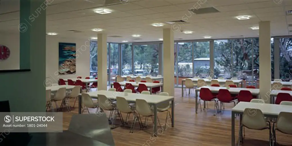 ROCHE PRODUCTS, INMAN ROAD, SYDNEY, NEW SOUTH WALES, AUSTRALIA, CAFETERIA, S2F