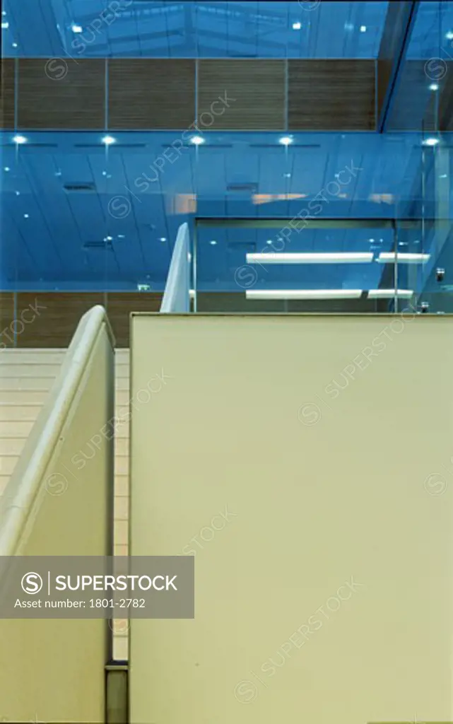 1 PICCADILLY GARDENS, MANCHESTER, UNITED KINGDOM, STONE STAIR TO FIRST FLOOR RECEPTION, ALLIES AND MORRISON