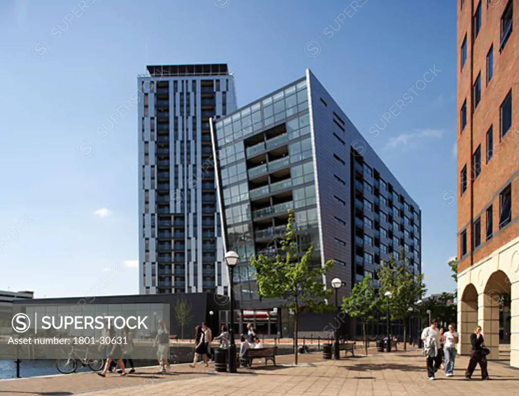 Erie basin., Erie Basin, the Quays, Salford, Greater Manchester, United Kingdom, Broadway Malyan