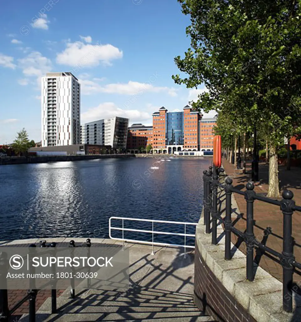 Erie basin., Erie Basin, the Quays, Salford, Greater Manchester, United Kingdom, Broadway Malyan