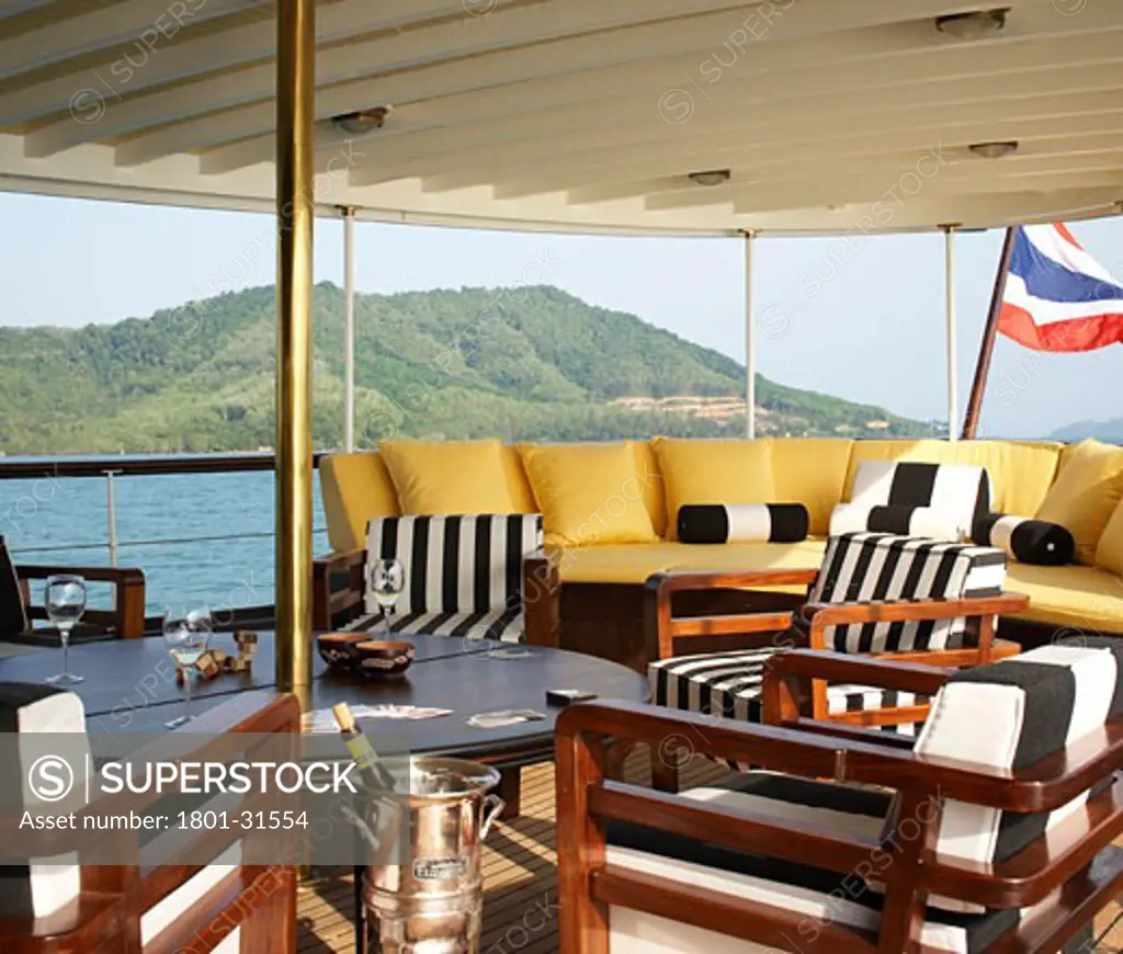 Maid marian 2 outdoor seating and lounge area., Maid Marian, Phuket, Changwat, Thailand, Flux Interiors