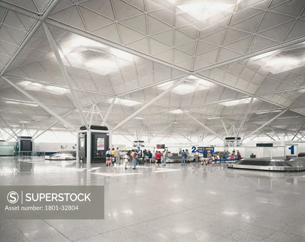Stansted airport, Stansted Airport, Stansted, Essex, United Kingdom, Foster and Partners