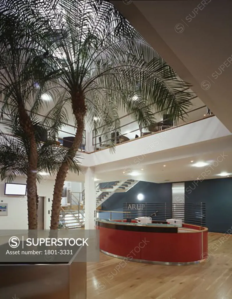 ARUP CAMPUS, BLYTHE VALLEY BUSINESS PARK, SOLIHULL, WEST MIDLANDS, UNITED KINGDOM, RECEPTION TO OFFICE, ARUP ASSOCIATES