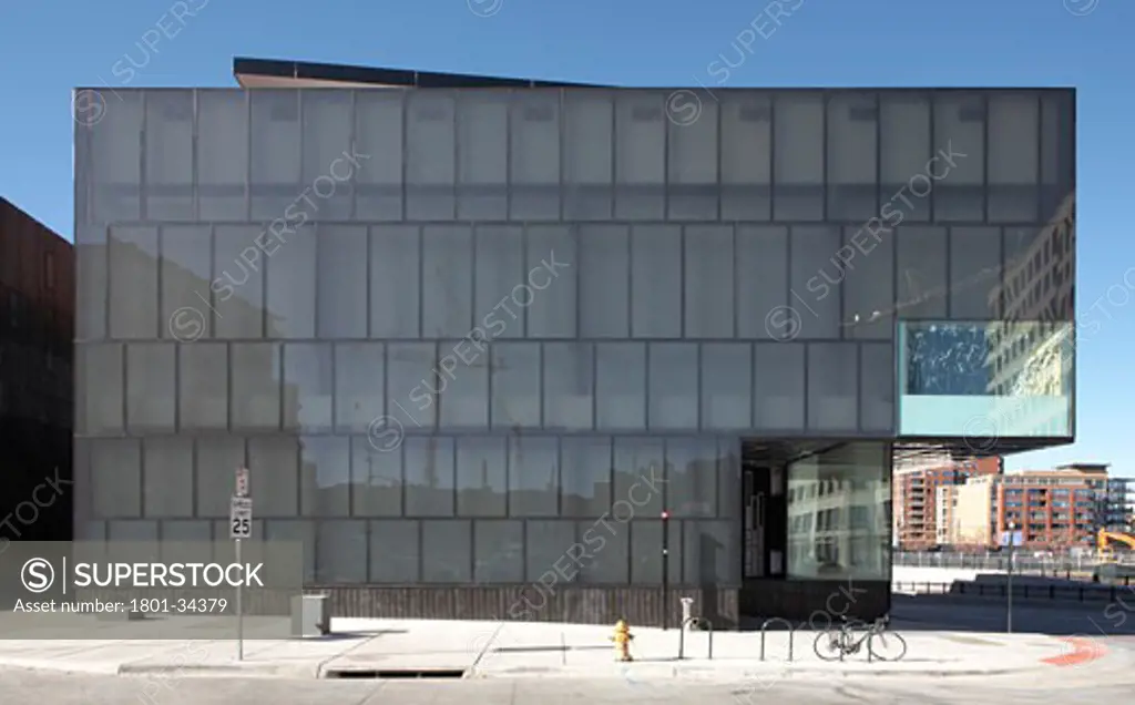 Denver Museum of Contemporary Art, Denver, United States, Adjaye Associates, Denver museum of contemporary art - east elevation & entrance.
