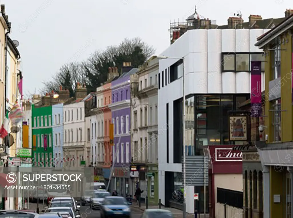 The Quarterhouse, Folkestone, United Kingdom, Alison Brooks Architects Ltd, The quarterhouse street view.