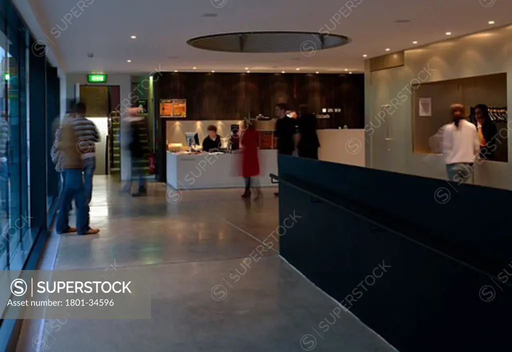 The Quarterhouse, Folkestone, United Kingdom, Alison Brooks Architects Ltd, The quarterhouse folkestone alison brooks architects lobby.