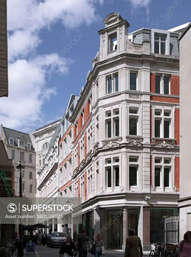 The Quadrant Block 1 Regent Street, London, United Kingdom, Allies and Morrison, The quadrant block 1 regent street vine st and swallow street.