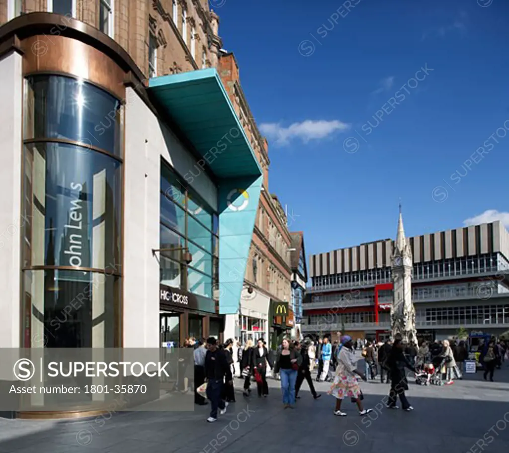 Highcross Leicester, Leicester, United Kingdom, Benoy, Highcross leicester.