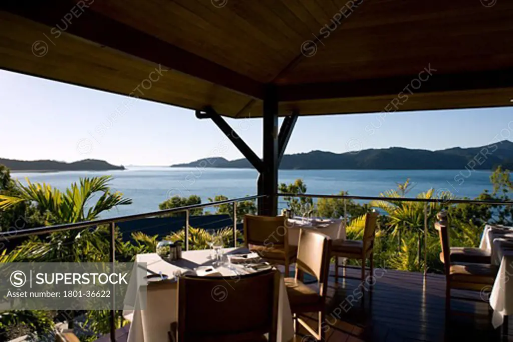 Qualia Resort, Hamilton Island, Australia, Chris Beckingham, Qualia resort. View from terrance dining..