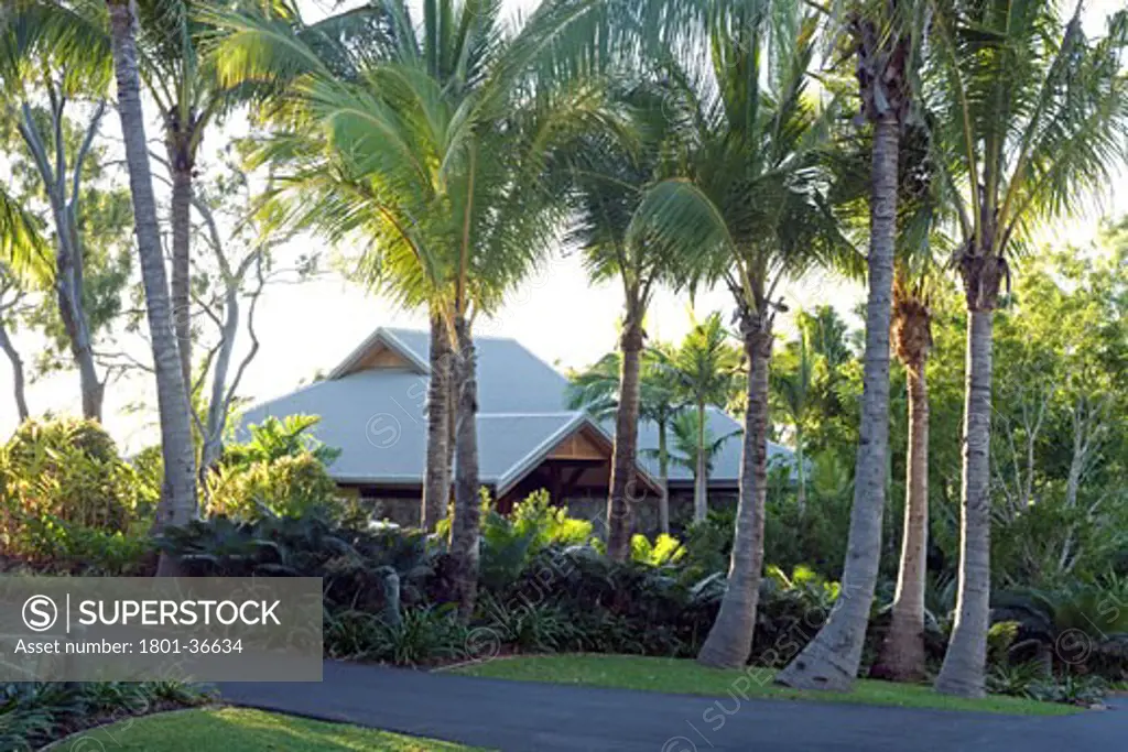 Qualia Resort, Hamilton Island, Australia, Chris Beckingham, Qualia resort. Bungalows nestled amongst the trees..
