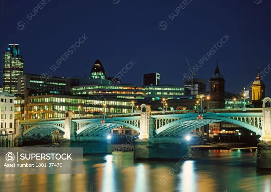 Swan Lane, London, United Kingdom, David Walker, Area around development of office building.