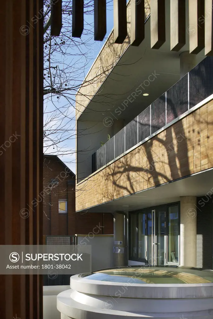 St Mary Magdalene Academy, London, United Kingdom, Feilden Clegg Bradley Architects, St mary magdalene academy view of entrance.
