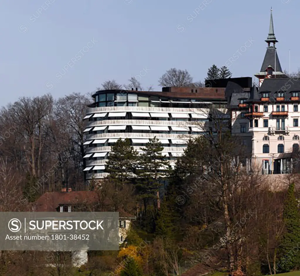Dolder Grande Hotel, Zurich, Switzerland, Foster and Partners/ United Designers, Dolder grande hotel exterior view.