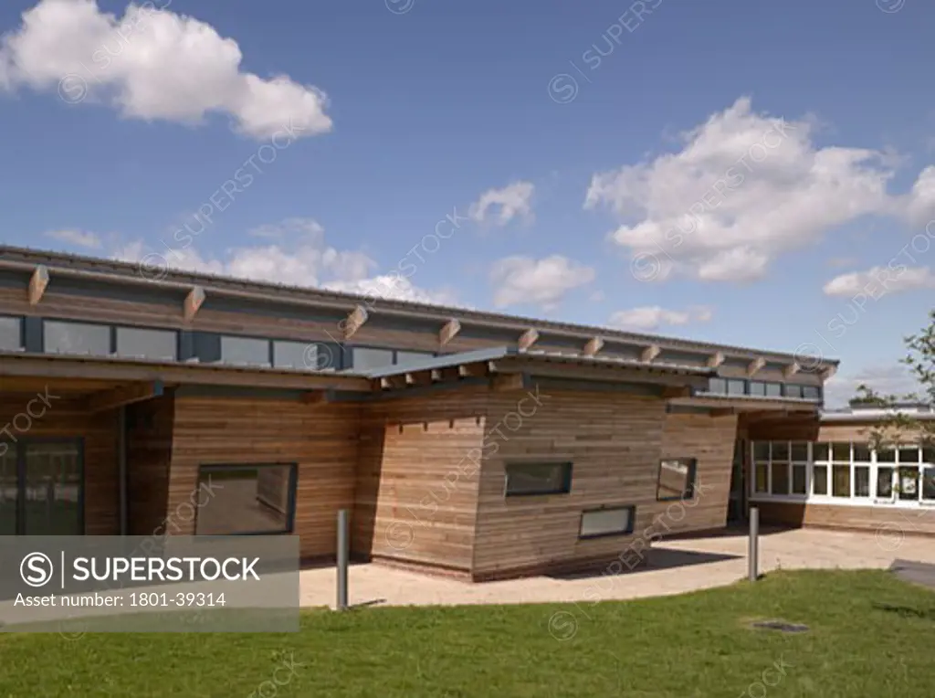 Ifield School, Gravesend, United Kingdom, Haverstock Associates Llp, Ifield school exterior timber cladding.