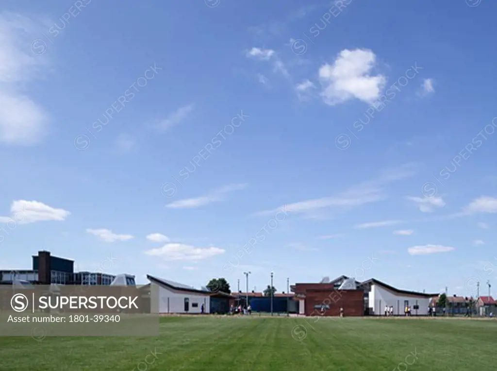 Meadowfield School, Sittingbourne, United Kingdom, Haverstock Associates Llp, Meadowfield school exterior.