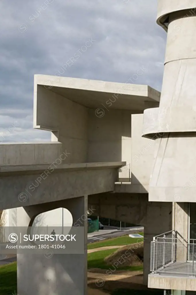 Eglise Saint-Pierre, Firminy-Vert, France, Le Corbusier // Jose Oubrerie Architects, Eglise saint-pierre walkway to chapel.