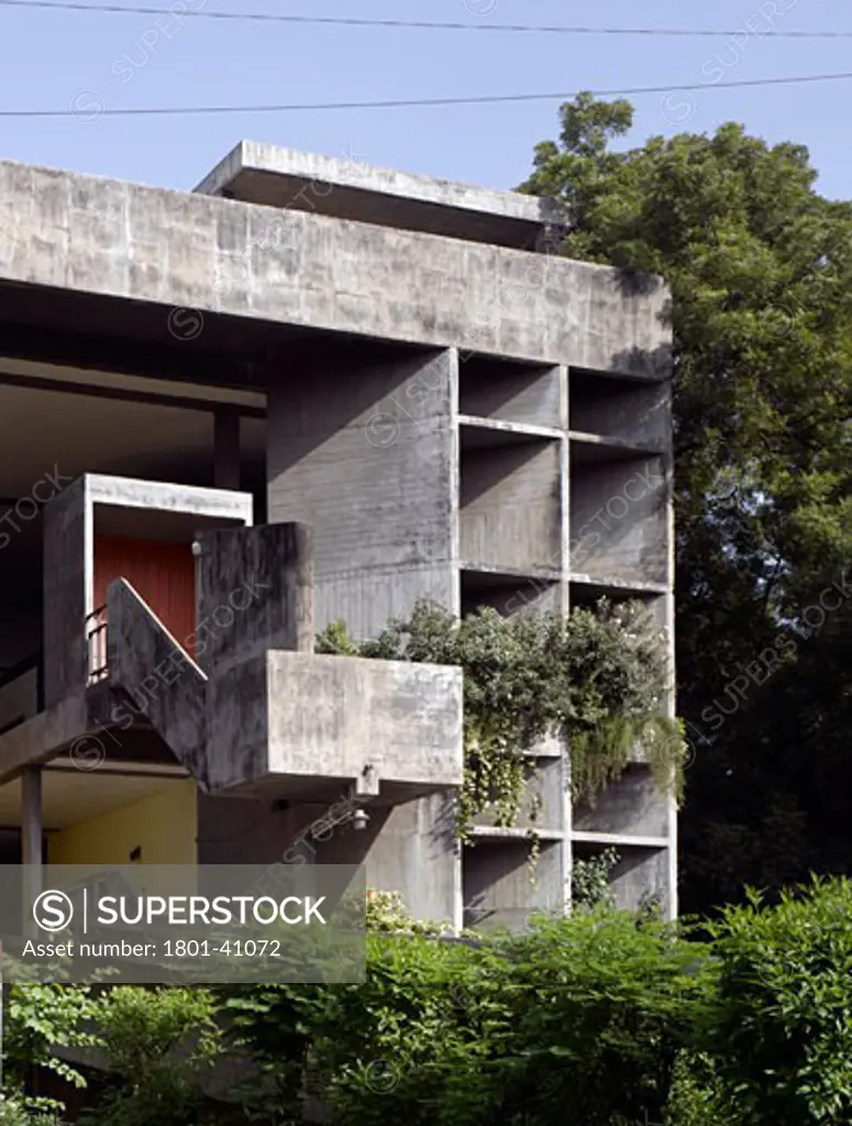 The Millowners Association Building, Ahmedabad, India, Le Corbusier, The millowners association building.