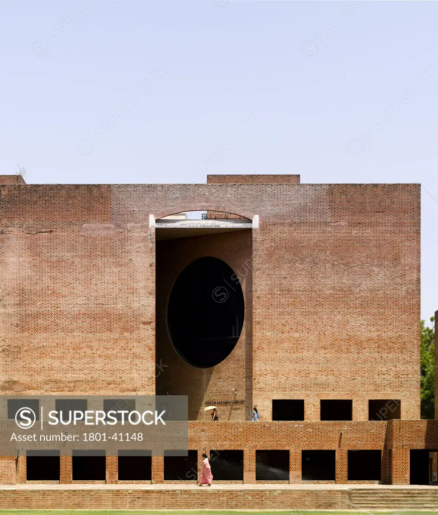 Indian Institute of Management, Ahmedabad, India, Louis Khan, Institute of management- library.