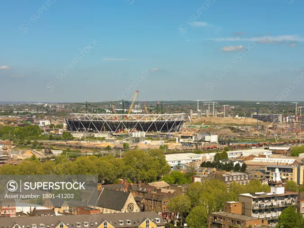 2012 Olympic Stadium, London, United Kingdom, Hok Sport, London olympic stadium.