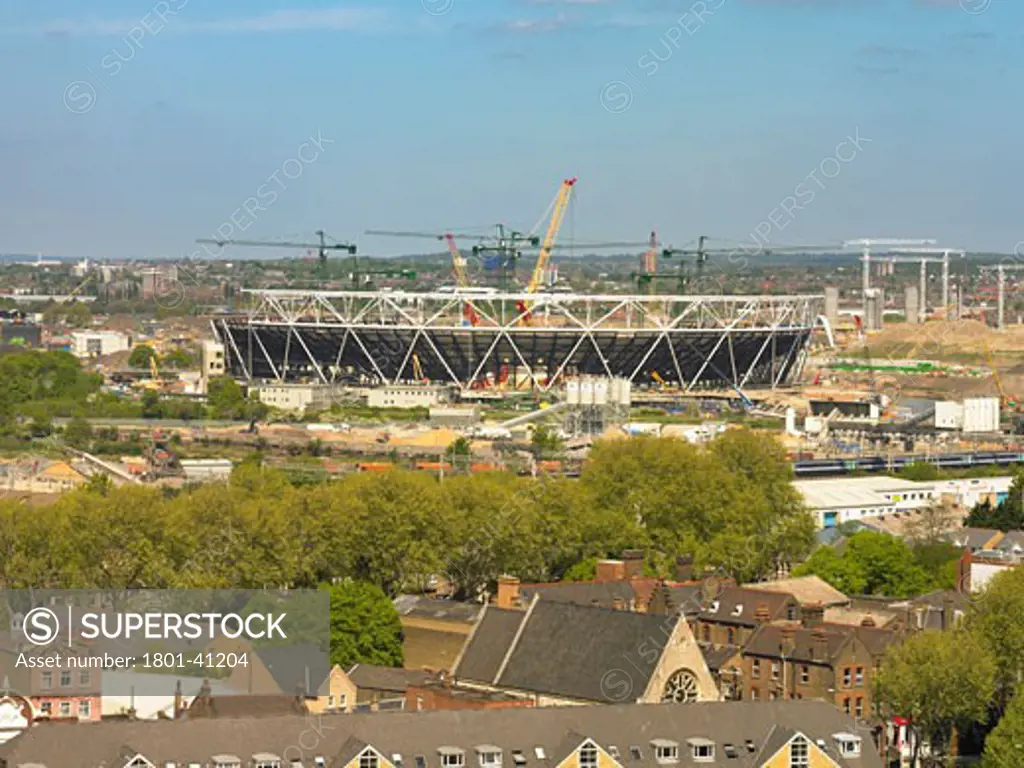 2012 Olympic Stadium, London, United Kingdom, Hok Sport, London olympic stadium.