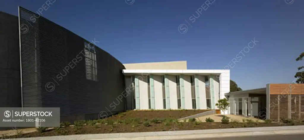 Bernie Banton Centre, Sydney, Australia, McConnell Smith and Johnson, Bernie banton centre. View of northern elevation..