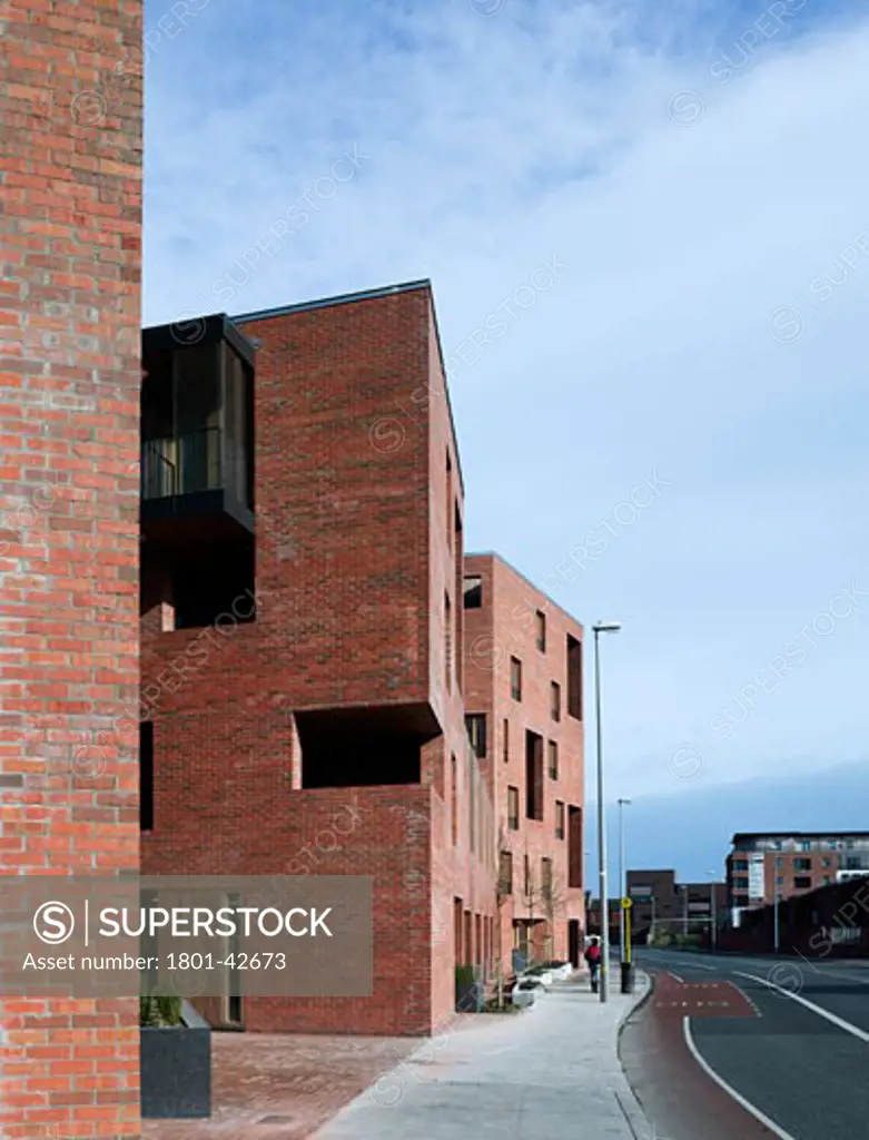 The Timberyard, Dublin, Ireland, Odonnell and Tuomey, The timberyard social housing exterior.