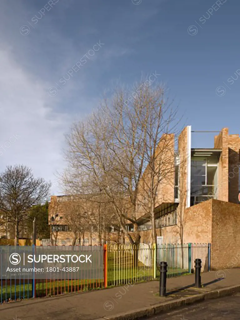 Hothouse, London, United Kingdom, Ash Sakula Architects, Hothouse southern elevation.
