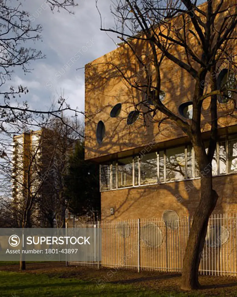 Hothouse, London, United Kingdom, Ash Sakula Architects, Hothouse exterior detail.