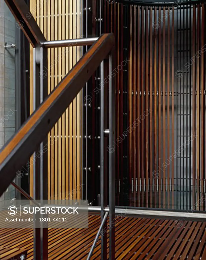 Westcliff Estate, Johannesburg, South Africa, Studiomas, Westcliff estate staircase detail.