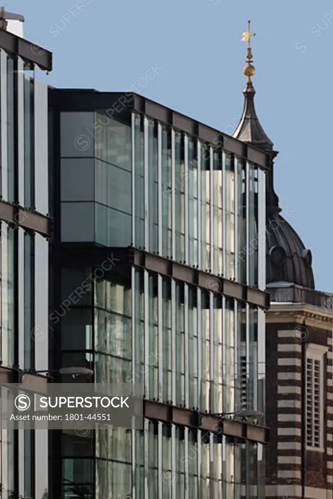 Salvation Army International Headquarters, London, United Kingdom, Sheppard Robson, Salvation army international headquarters queen victoria street facade.