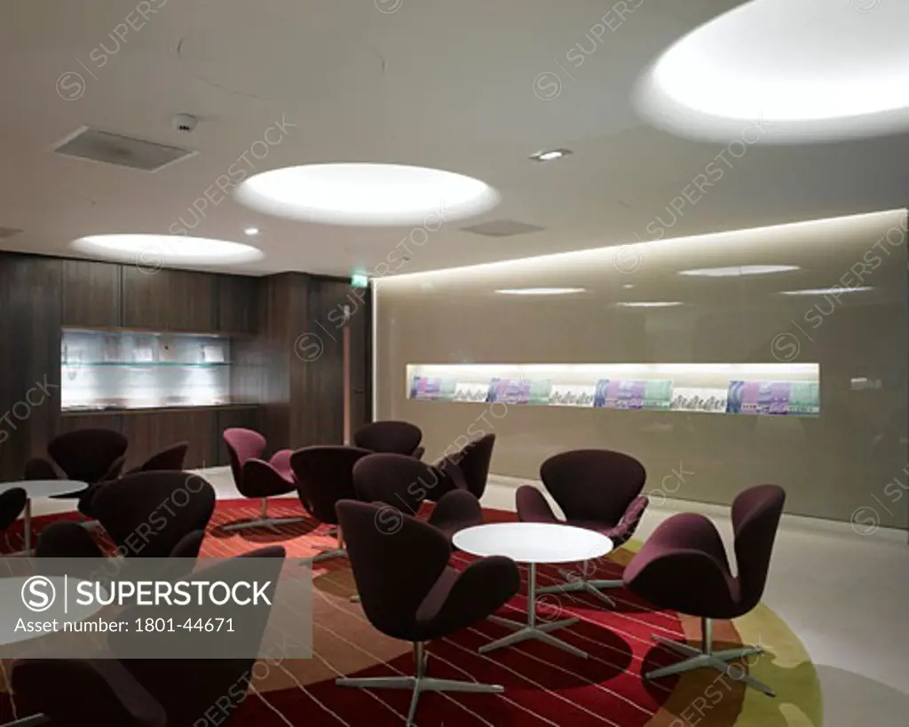Hammerson, London, United Kingdom, Stiff and Trevillion Architects, Hammerson reception area seating.