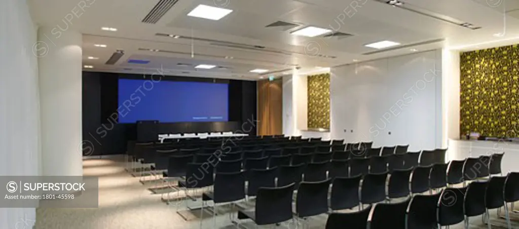Guardian Offices, London, United Kingdom, Tp Bennett, Guardian offices kings place screening room.