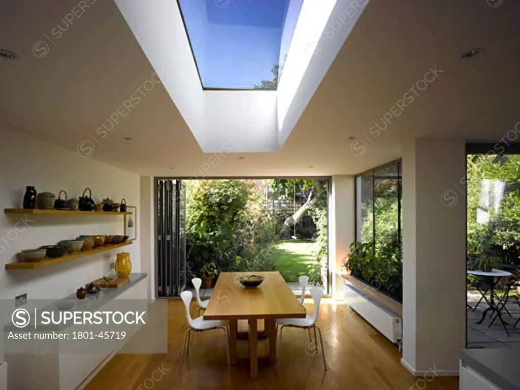 Private House, London, United Kingdom, The Pike Practice, Private residence-interior view.