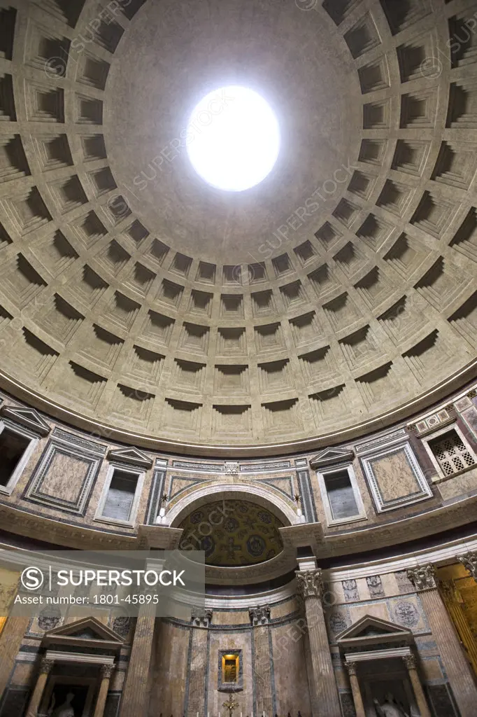 Pantheon, Rom, Italy, Unknown, Pantheon rome interior aegrant smith 2009.