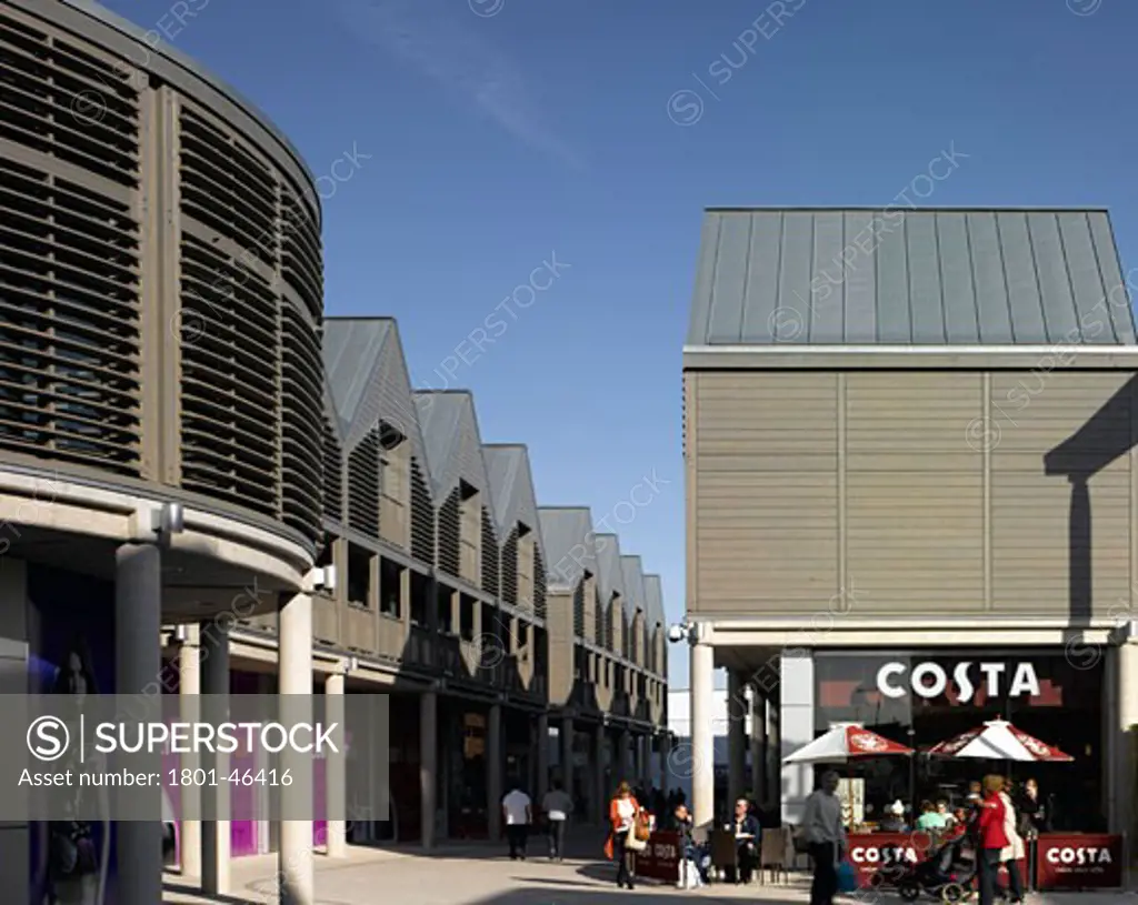 The Arc Shopping Centre, Bury St Edmunds, United Kingdom, Veretec With Michael Hopkins, The arc shopping centre.