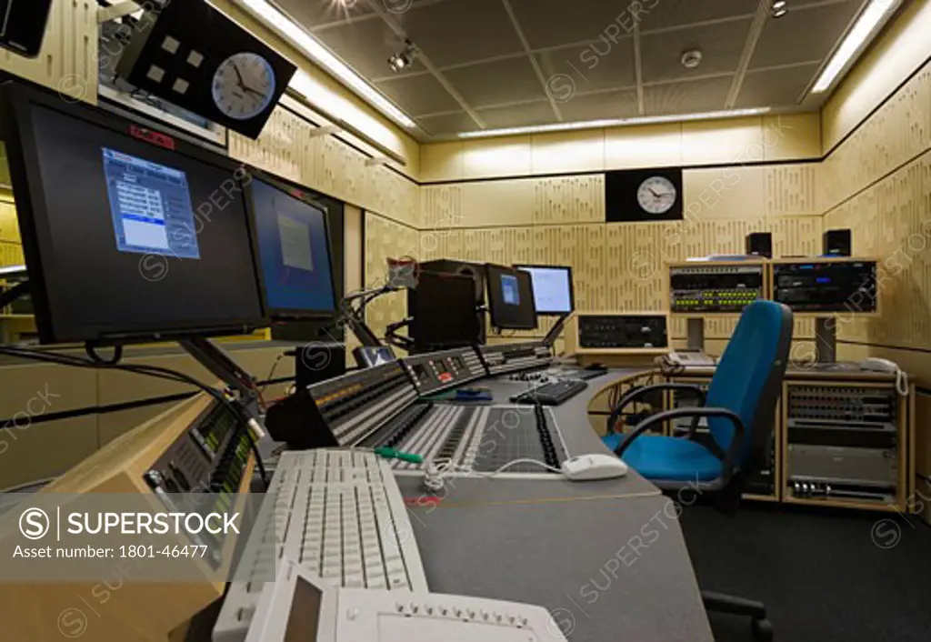 Bbc Broadcasting House, London, United Kingdom, G.val Meyer Maccormac Jamieson Prichard, Bbc broadcasting house studio.