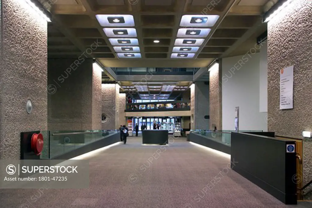 Barbican Centre, London, United Kingdom, Ahmm Allford Hall Monaghan Morris/ Chamberlin Powell and Bon, The Barbican Centre AHMM LLP. Refurbished interior.