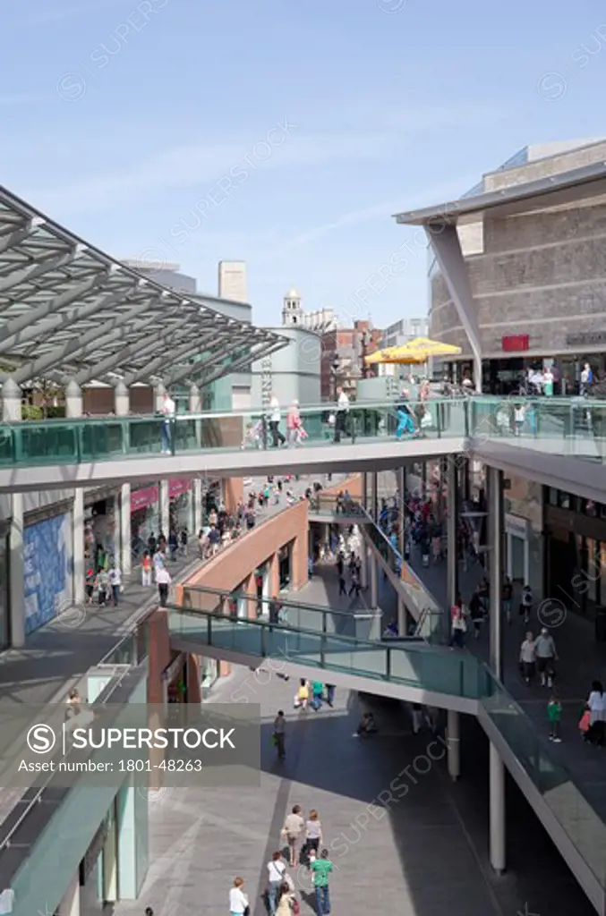 Liverpool One Masterplan, Liverpool, United Kingdom, Bdp, Shoppers in Liverpool One