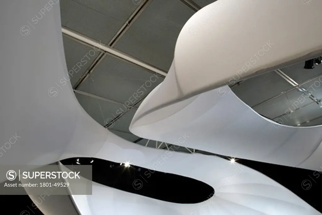 Chamber Music Hall, Manchester, United Kingdom, Zaha Hadid Architects, Detail of the upper section of the structure