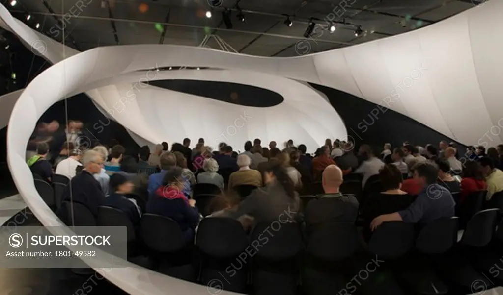Chamber Music Hall, Manchester, United Kingdom, Zaha Hadid Architects, The audience waiting for the performance to start