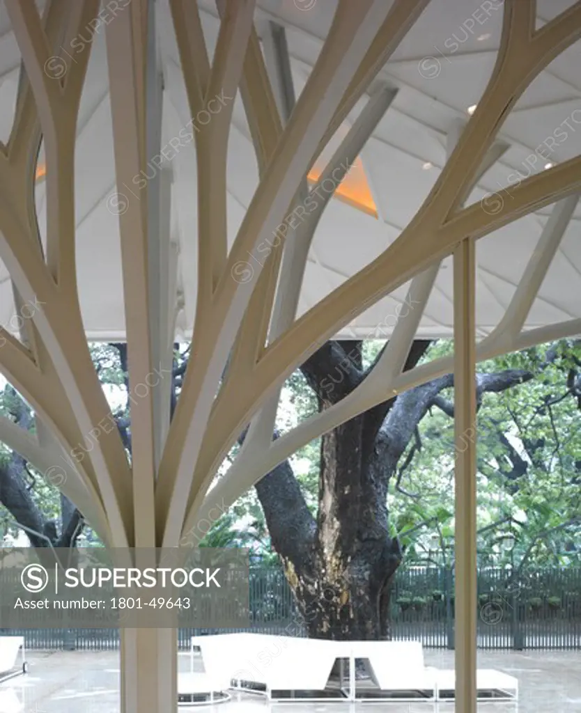 The Tote, Mumbai, India, Serie Architects, TOTE MUMBAI-INTERIOR VIEW TOWARDS TREES