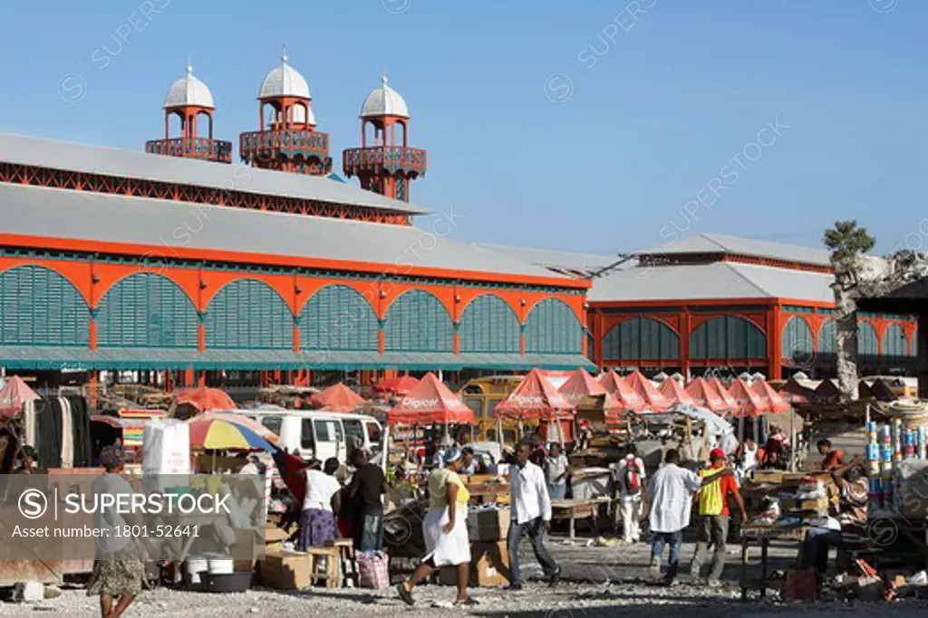 The Iron Market  Port-Au-Prince  Haiti   John Mcaslan And Partners  2011  Port-Au-Prince Street Scene