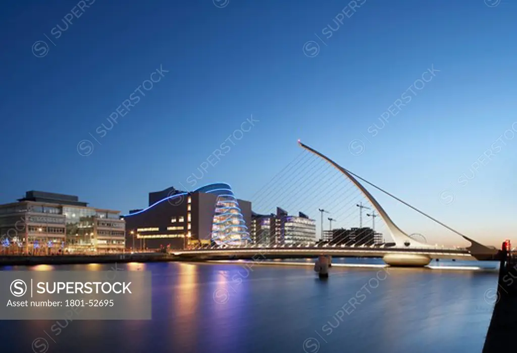 Samuel Beckett Bridge  Santiago Calatrava  Dublin  Ireland  2009