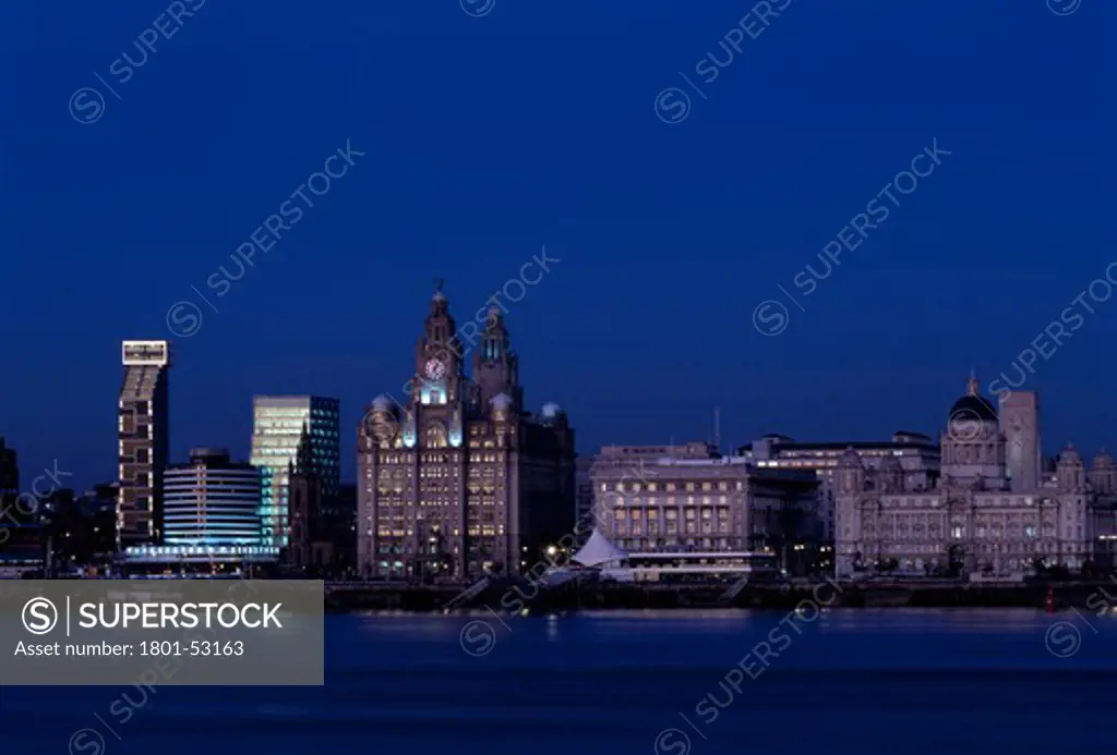 Unity Unity , Graces  Dusk  View From Acroos The Mersey