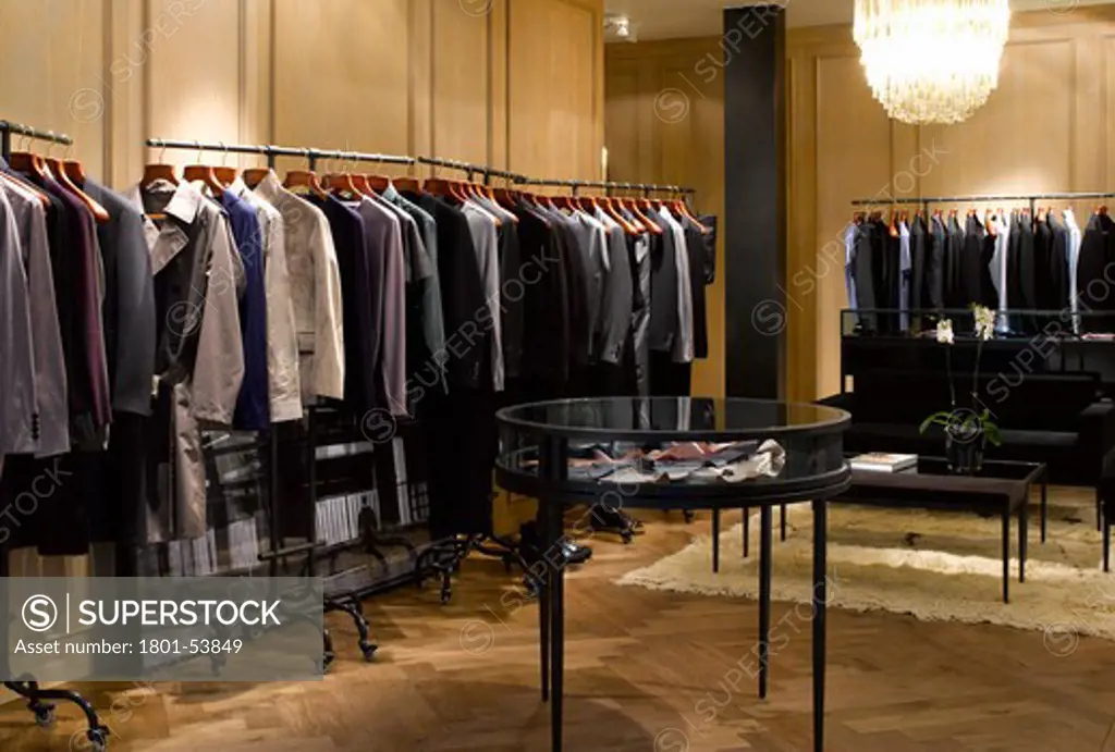 Lanvin Menswear Showroom  Savile Row  London  Architecture Et Associes  2008  View Of Display