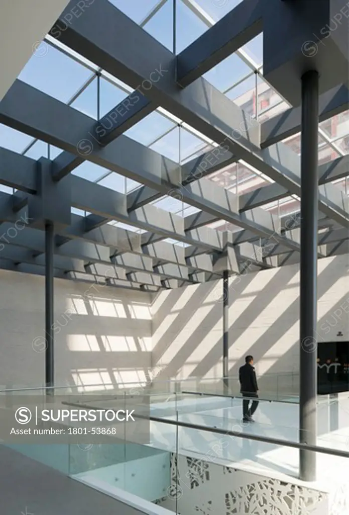 Memory And Tolerance Museum In Mexico City By Arditti Arquitectos Interior View Of Top Floor With Open Sky Roof Top